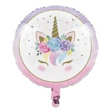Creative Converting Helium Ballon Baby Unicorn 46cm | gevuld met helium Creative Converting Helium Ballon Baby Unicorn 46cm | gevuld met helium