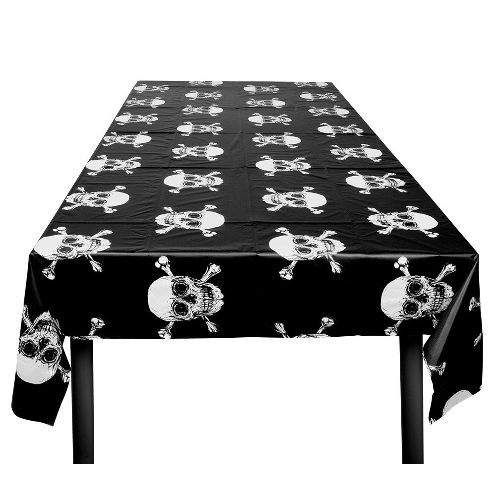 Boland Tablecloth Pirate Skull 130x180cm | per Unit Boland Tablecloth Pirate Skull 130x180cm | per Unit
