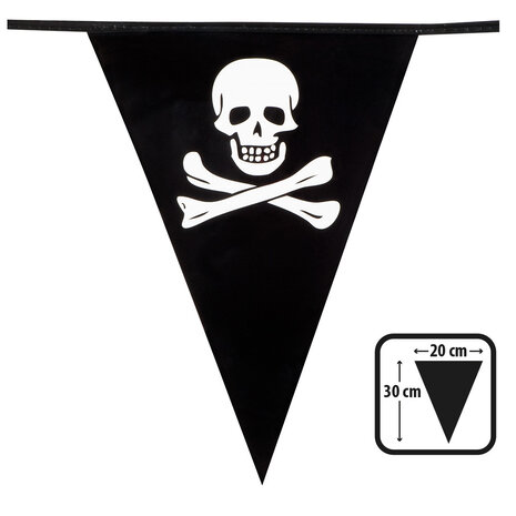 Boland Flag -Linie Piratenschädel Boland Flag -Linie Piratenschädel