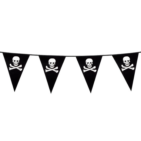 Boland Flag line pirate skull