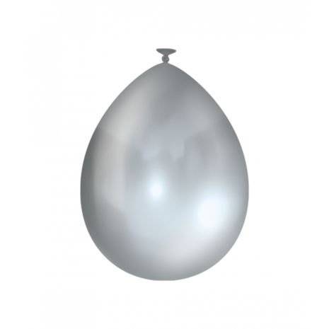 Paper Dreams Silver balloons Metallic 30cm | 10 pieces