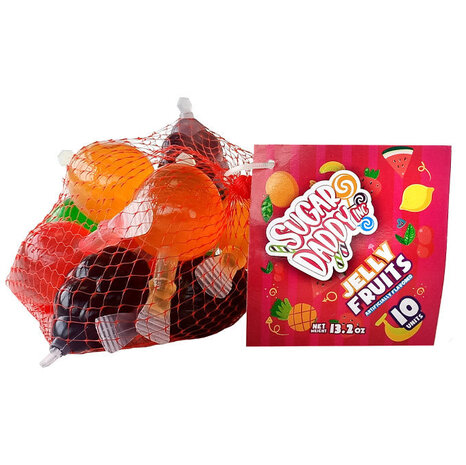 Sugar Daddy Fruit Jelly | 10x35gr. Sugar Daddy Fruit Jelly | 10x35gr.