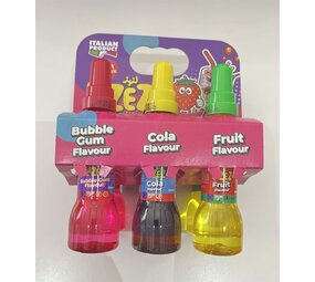 Lazez Juice Bubble Gum - Cola - Obst | 6 Flaschen Lazez Juice Bubble Gum - Cola - Obst | 6 Flaschen