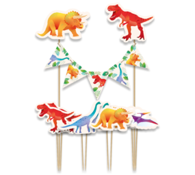 Paper Dreams Dino World Taart Toppers | per stuk