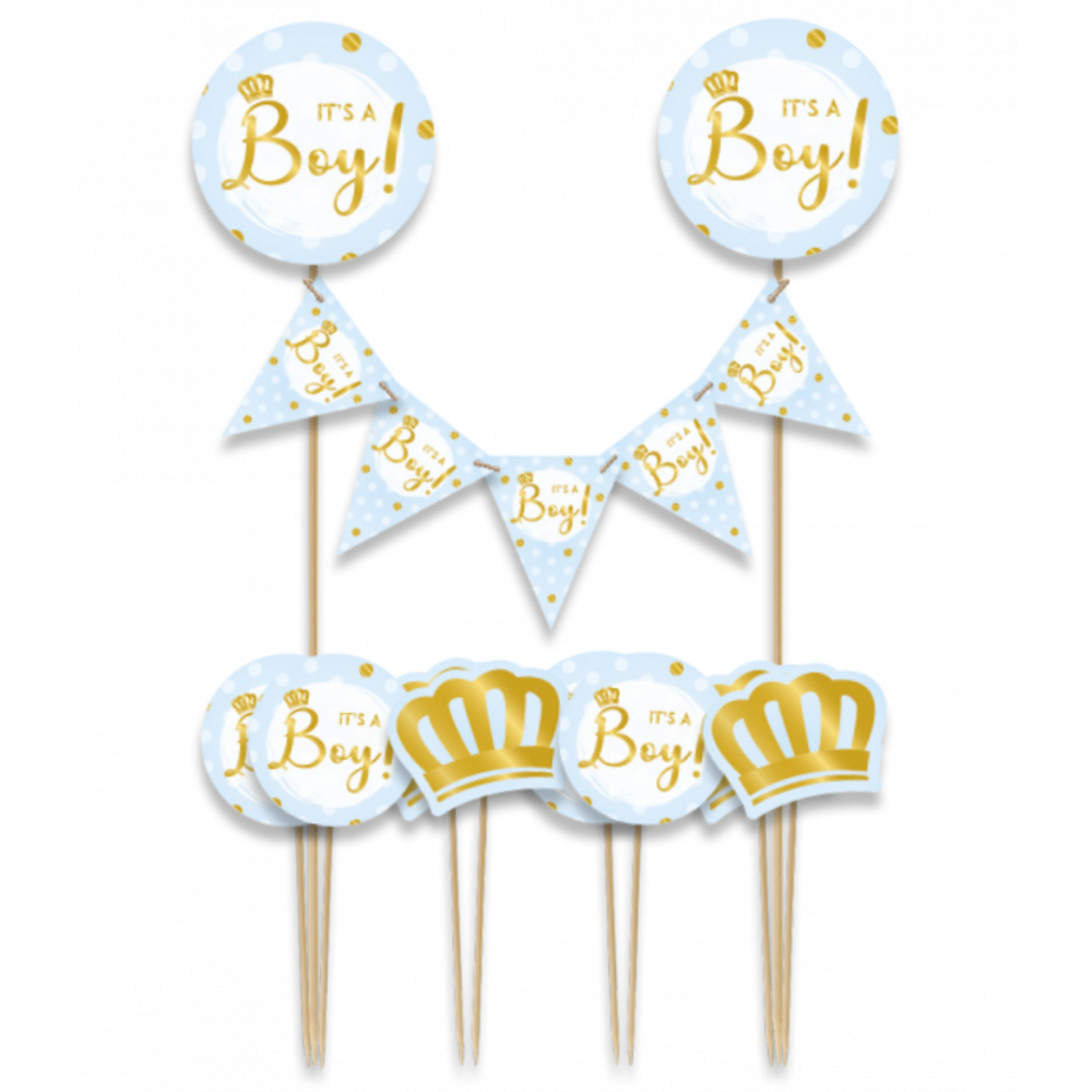 Paper Dreams It's a Boy! Cake Topper | per piece