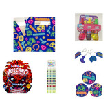 Tuf-Tuf Kant en Klare Neon Gamer Uitdeeldoosjes 22,5x12x9,5cm | voor 6 kinderen Tuf-Tuf Kant en Klare Neon Gamer Uitdeeldoosjes 22,5x12x9,5cm | voor 6 kinderen
