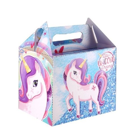 Tuf-Tuf Ready-made Treat Unicorn Box 14x9.5x12cm | for 6 children