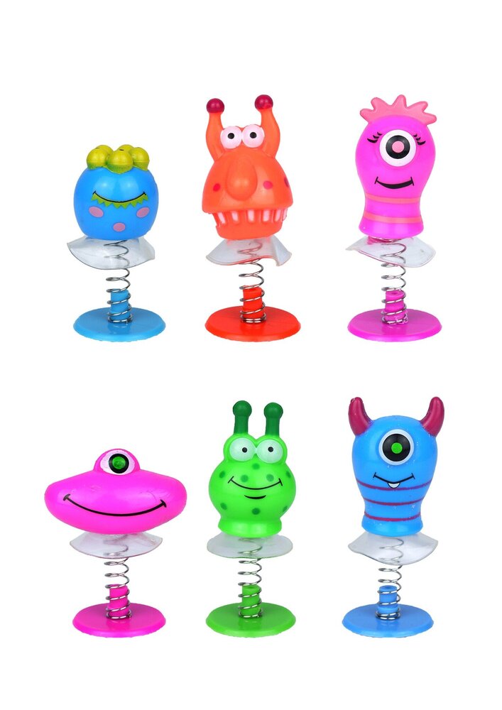 Henbrandt Jumping Monsters | per 6 stuks Henbrandt Jumping Monsters | per 6 stuks