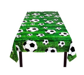 Boland Voetbal Tafelkleed Klassiek 120x180cm | per stuk Boland Voetbal Tafelkleed Klassiek 120x180cm | per stuk