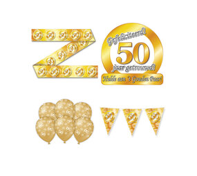 Tuf-Tuf Paquet de fête 50 ans de mariage | 16 pièces Tuf-Tuf Paquet de fête 50 ans de mariage | 16 pièces