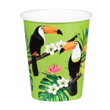 Boland Cups Hawaii Toekan 250ml | 6 Stück Boland Cups Hawaii Toekan 250ml | 6 Stück