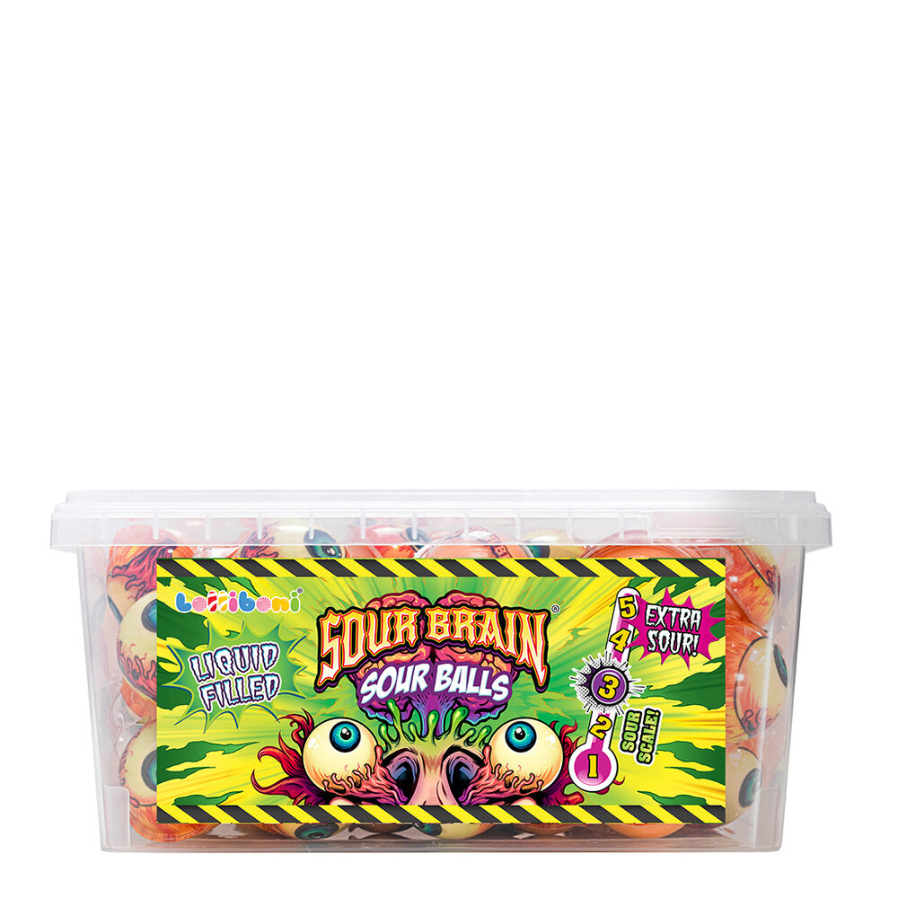 Sour Brain Sour Balls Bonbons 18gr. | par pièce Sour Brain Sour Balls Bonbons 18gr. | par pièce