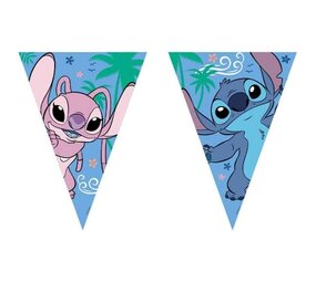 Procos Party Guirlande de banderoles Stitch 230 cm | par pièce