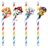 Amscan Paw Patrol Papier Strohhalme | 8 Stück Amscan Paw Patrol Papier Strohhalme | 8 Stück