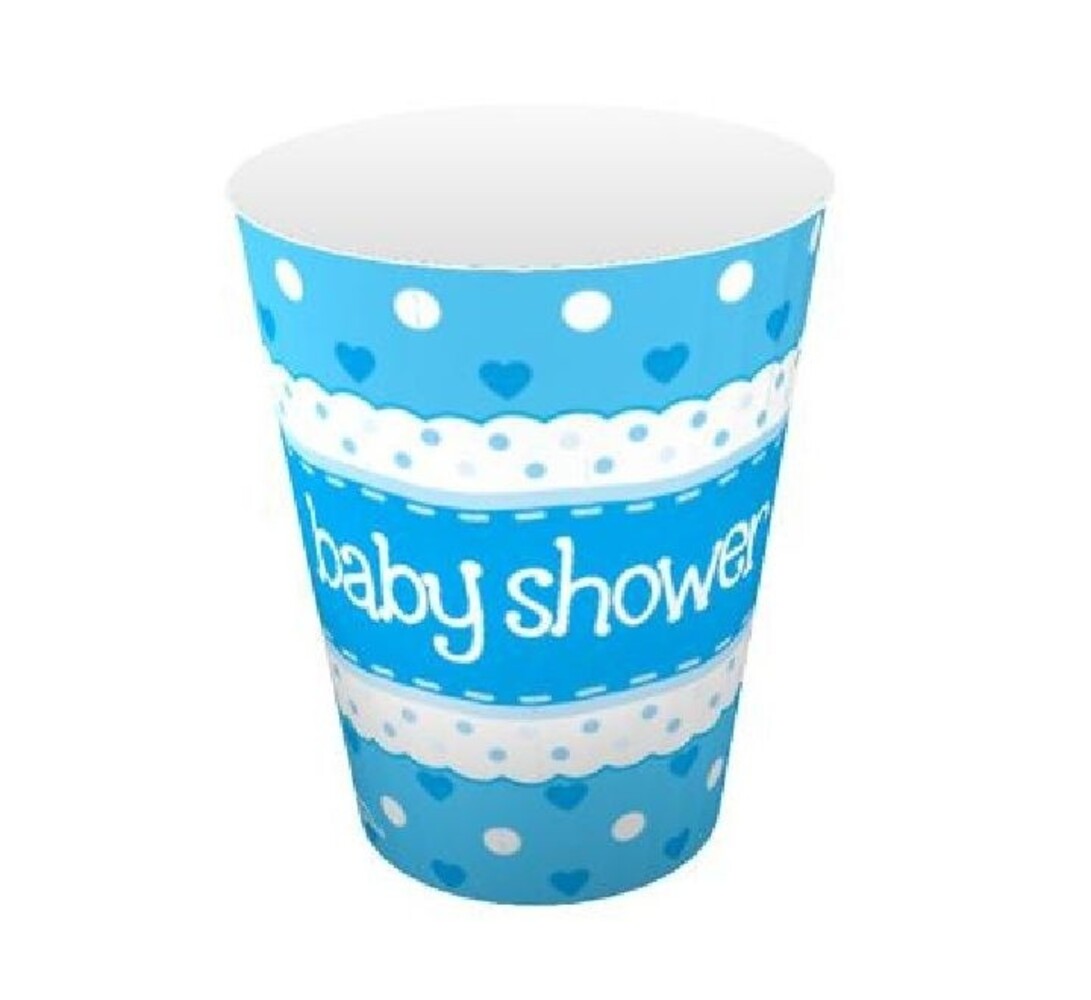 Oaktree Baby Shower Cups 266ml | 8 pieces Oaktree Baby Shower Cups 266ml | 8 pieces