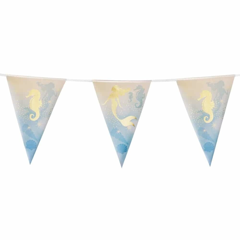 Boland Mermaid Glitter Bunting Garland 4mtr | per Unit