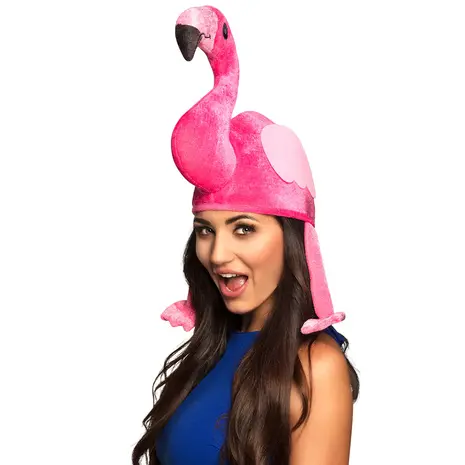 Folat Flamingo Hoed | Per Stuk