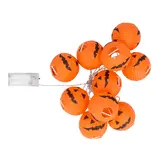 Boland Guirlande lumineuse LED Halloween Citrouilles 185cm | par pièce Boland Guirlande lumineuse LED Halloween Citrouilles 185cm | par pièce