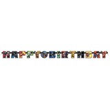 Unique Party Guirlande de lettres de la Ligue de justice des super-héros Happy Birthday 190 cm | par pièce Unique Party Guirlande de lettres de la Ligue de justice des super-héros Happy Birthday 190 cm | par pièce