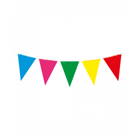 Paper Dreams Flag -Linie Singer Multi -Farben 10 Meter