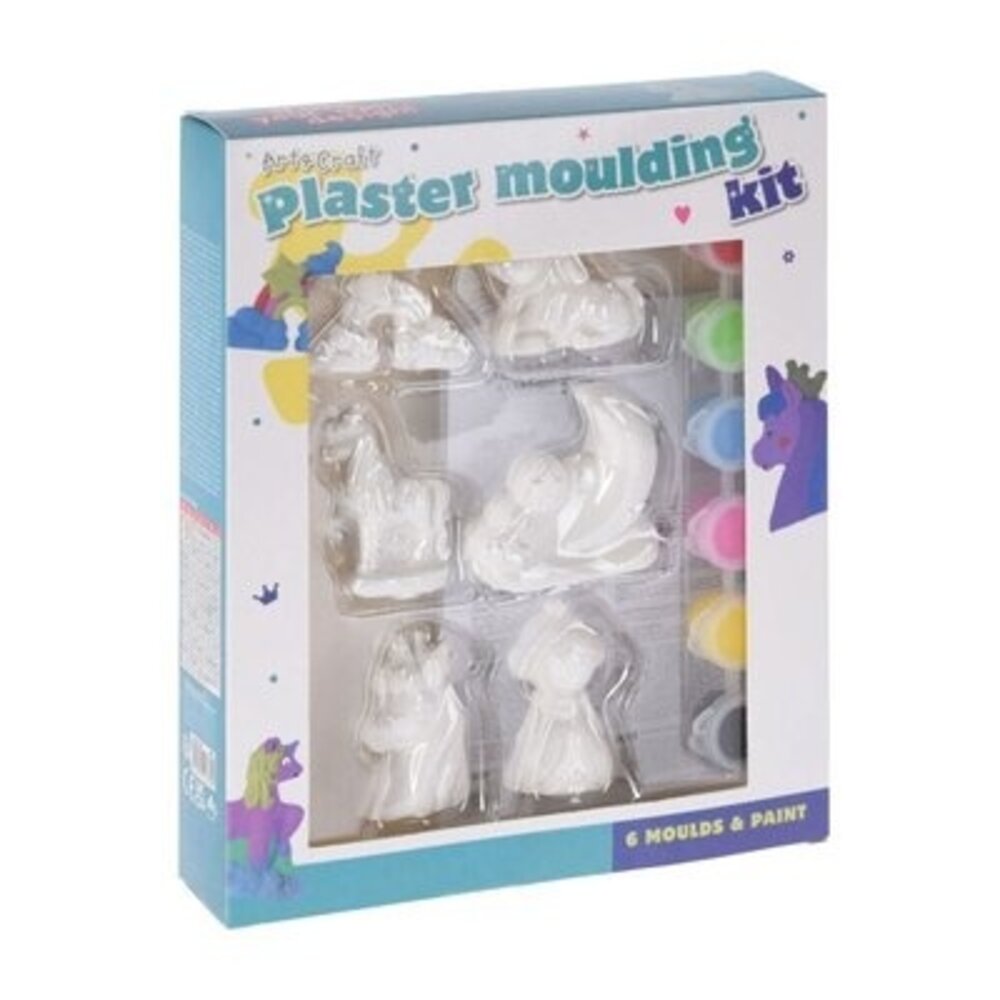 Einhorn Gips Design Hobbyset | 13-teilig Einhorn Gips Design Hobbyset | 13-teilig