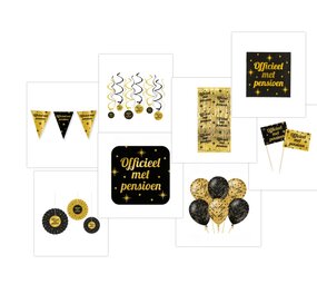 Tuf-Tuf Classy Officieel Met Pensioen Versiering Pakket XL Tuf-Tuf Classy Officieel Met Pensioen Versiering Pakket XL