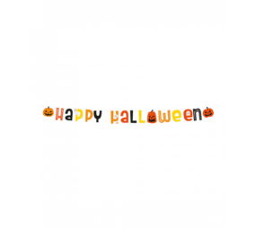 Paper Dreams Halloween Letter Garland Happy Halloween 250cm | per piece Paper Dreams Halloween Letter Garland Happy Halloween 250cm | per piece