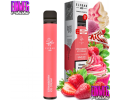 Elf Bar Elf Bar 600 - Strawberry Ice Cream - 600 Züge / Nikotin 20 mg
