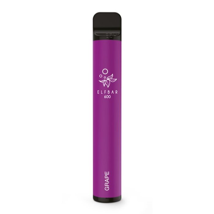 Elf Bar Elf Bar - 600 - Grape - Einweg E-Shisha - 600 Züge - 20 mg Nikotin