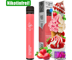 Elf Bar Elf Bar 600 - Strawberry Ice Cream - 600 Züge / Nikotinfrei
