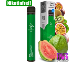 Elf Bar Elf Bar 600 - Kiwi Passion Fruit Guava - 600 Züge / Nikotinfrei