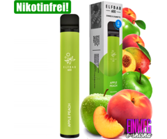 Elf Bar Elf Bar 600 - Apple Peach - 600 Züge / Nikotinfrei