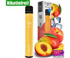 Elf Bar Elf Bar 600 - Peach Ice - 600 Züge / Nikotinfrei