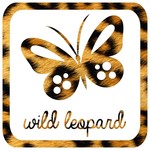 Easy patterns wild leopard  + transfer  30x50cm