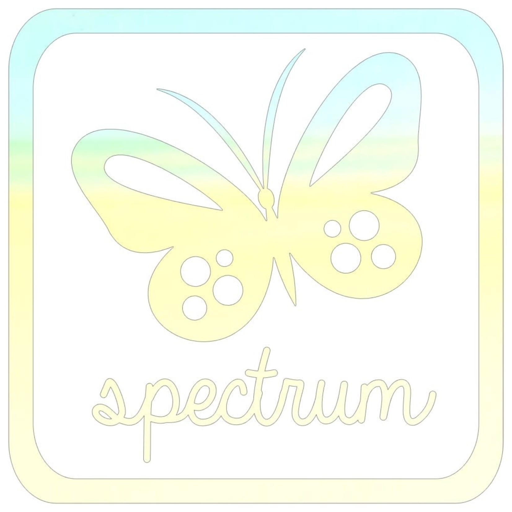 Holographic flex H0089 spectrum  30x50cm