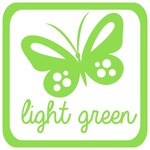 Vinyl mat light green RI373 10 cm