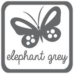 Vinyl glans elephant grey RI122 10 cm