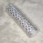 Vinyl Leopard clear silver  20 cm