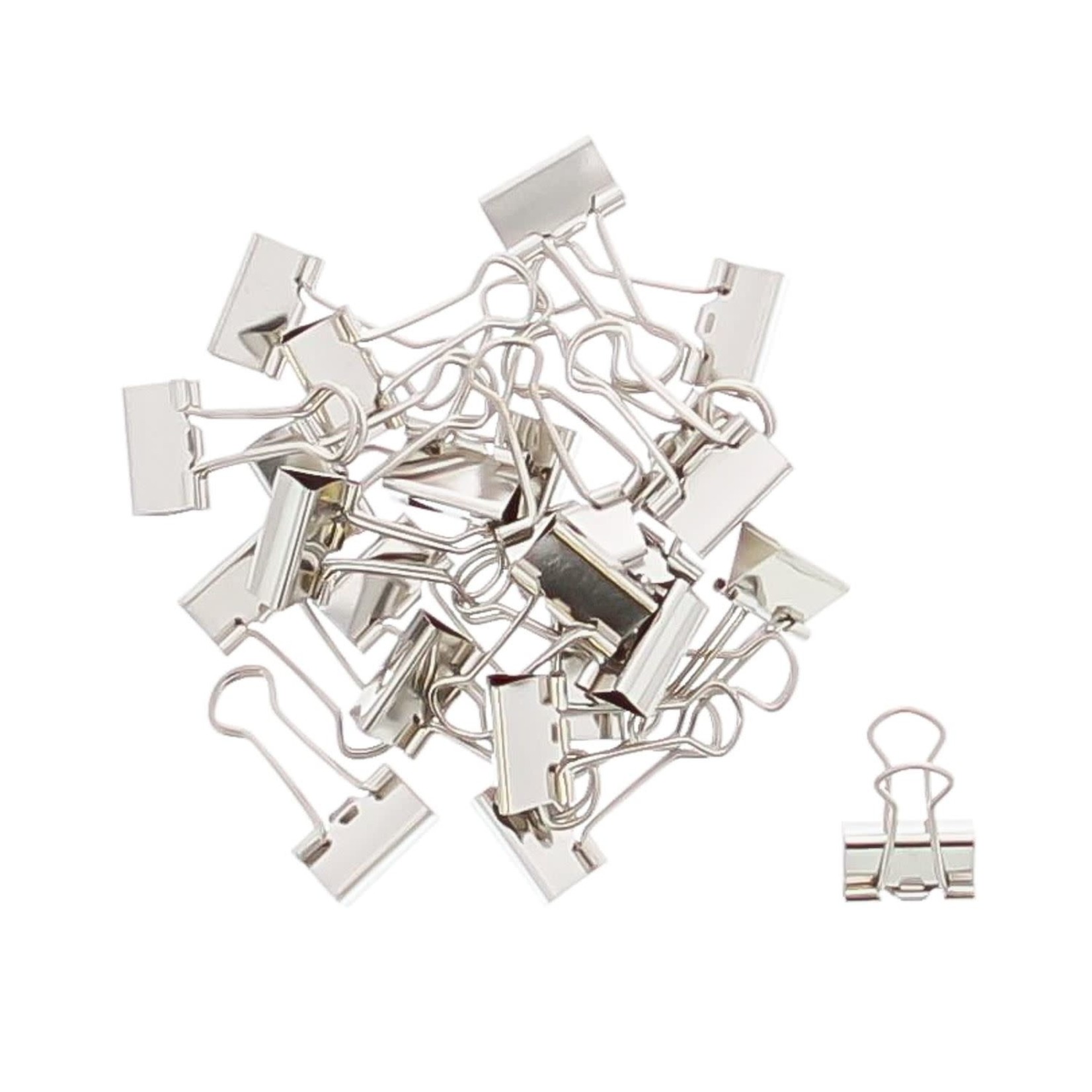 Clip zilver (10 stuks)