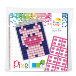 pixel sleutelhanger pig
