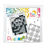 Pixel sleutelhanger olifant