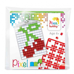 pixel sleutelhanger kers