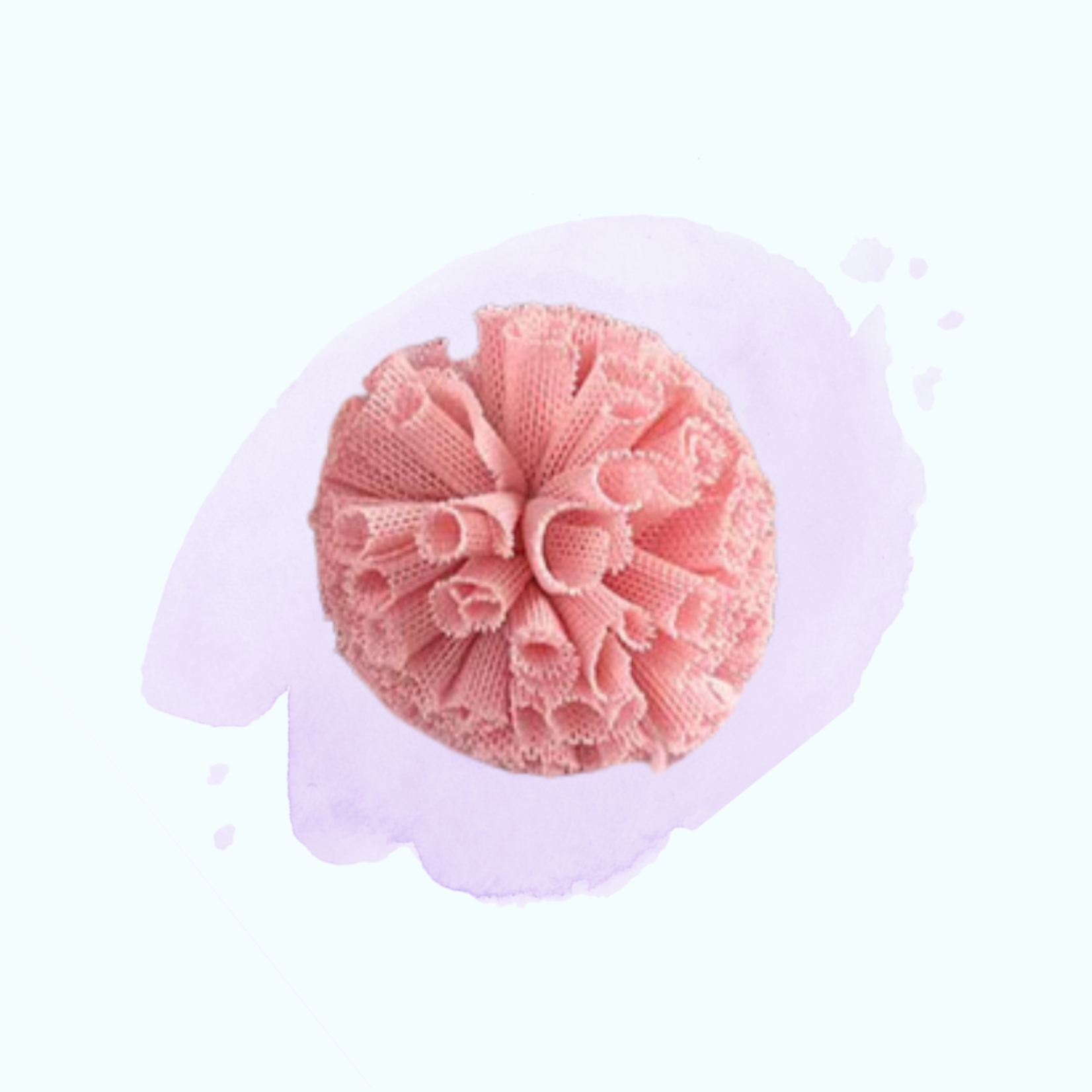 pompon oud roze  40mm