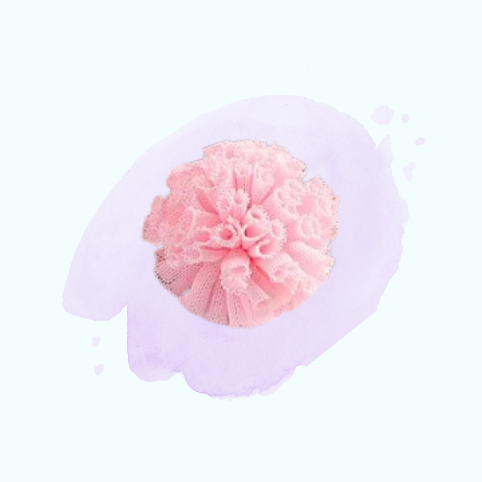 pompon roze  40mm