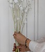 Coquelicot séché blanc brumeux | longueur 65 cm