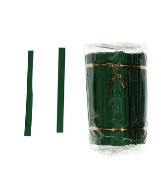 Green thread Paper binding stripe 10 centimeters (x1,000)