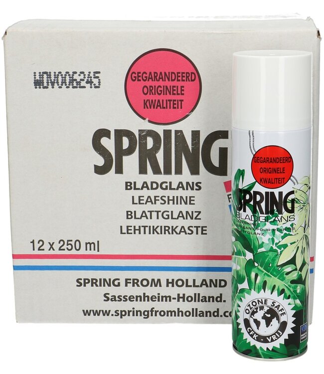 Verzorging Spring Bladglans 36oz 250ml | Per 12 stuks