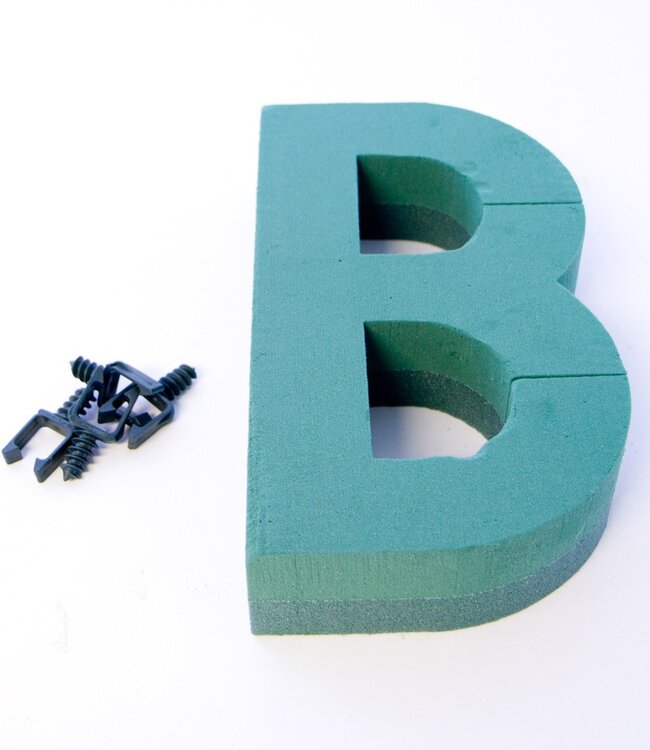 Green Oasis Letter B 31 centimeters | Can be ordered per piece