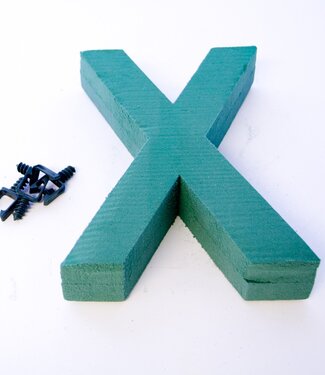 Green Oasis Letter X 31 centimeters (x1)