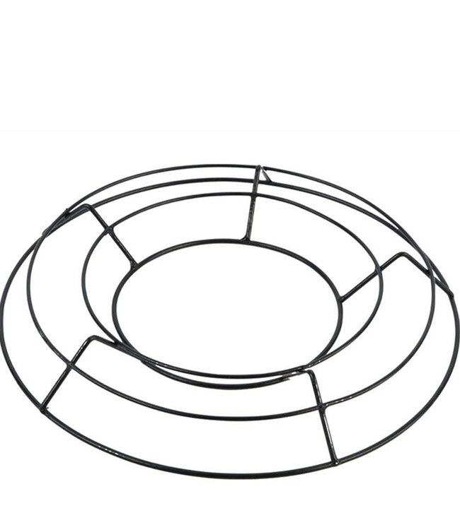 Black Iron ring base diameter 30 centimeters | Per 5 pieces